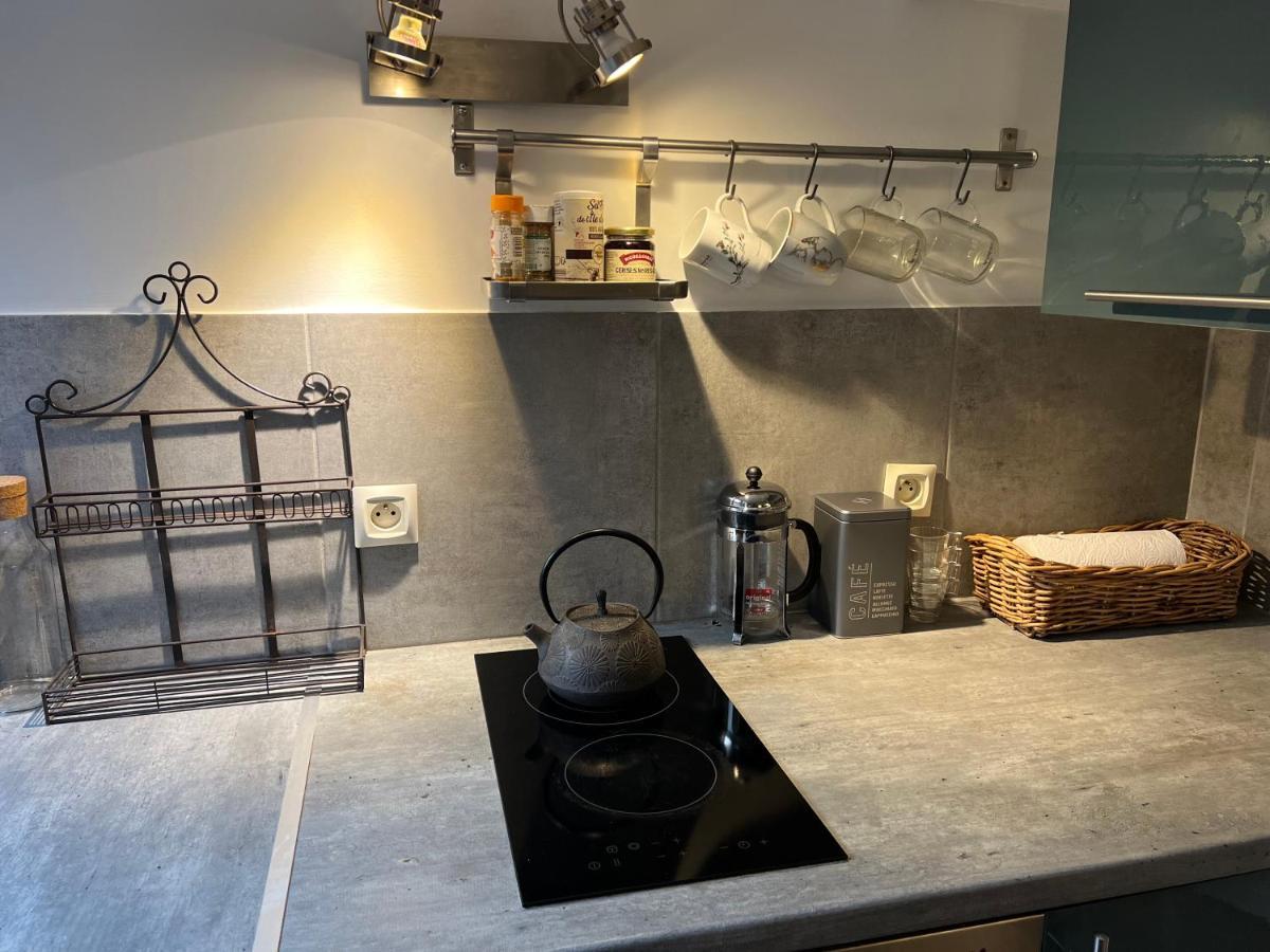 Petit Studio De La Maison Du Bonheur - Rez De Jardin Lägenhet Villiers-sur-Marne Exteriör bild